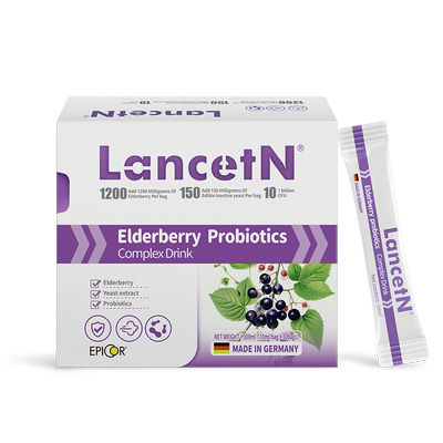 兰赛特感康肽接骨木莓VC益生菌8330复合饮品食用非活性酵母Epicor