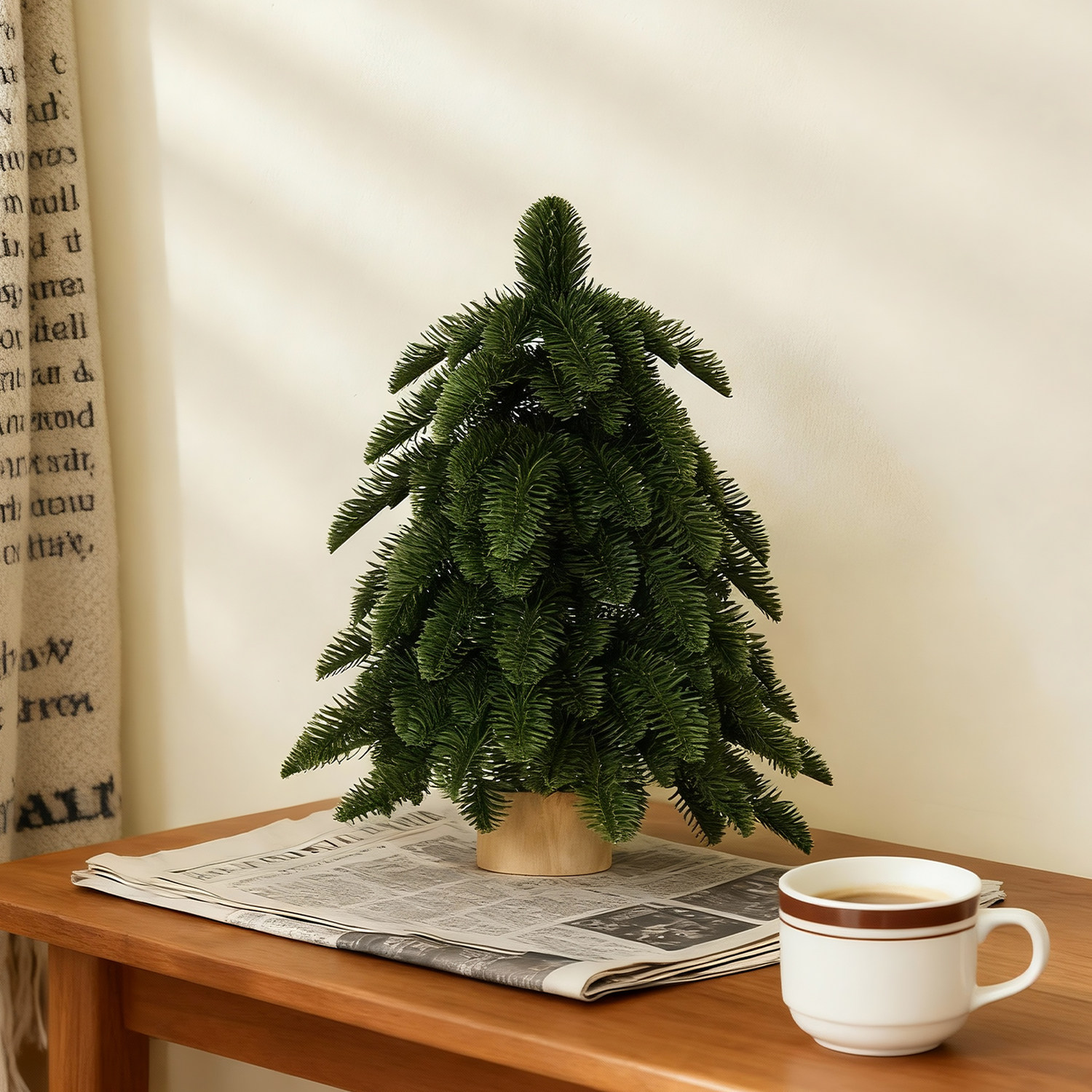 圣诞节装饰迷你圣诞树桌面摆件