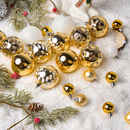 圣诞球套装透明盒christmas场景