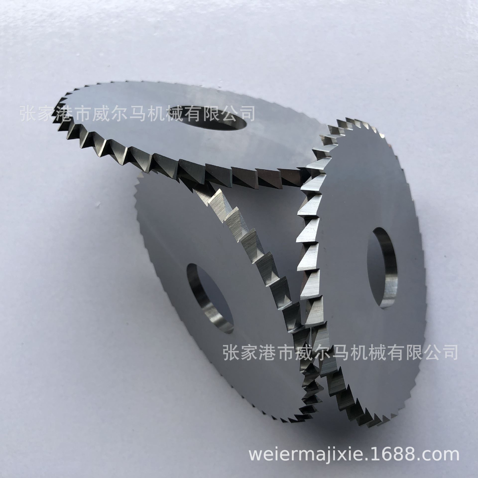 整体钨钢锯片铣刀切铜管铁管金属圆锯片切管机切削工具切割机