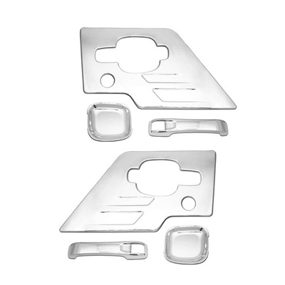 适用于日野ranger pro 门把手电镀罩 拉手盖装饰贴 卡车镀铬门腕