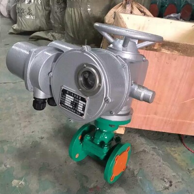G941J电动衬胶隔膜阀法兰衬胶隔膜阀电动隔膜阀