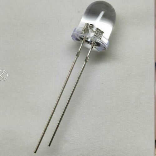f8灯珠8mm白发红灯蓝绿黄橙灯红光指示灯直插式led灯珠发光二极管