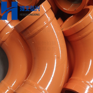 中/联CIFA臂架铸钢弯头 DN80*90°焊接加厚弯头 铁建喷浆机弯头