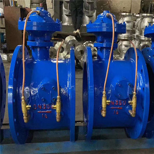 DN150 铸铁软密封膜管力阀 管力阀 BFDG7M43HX