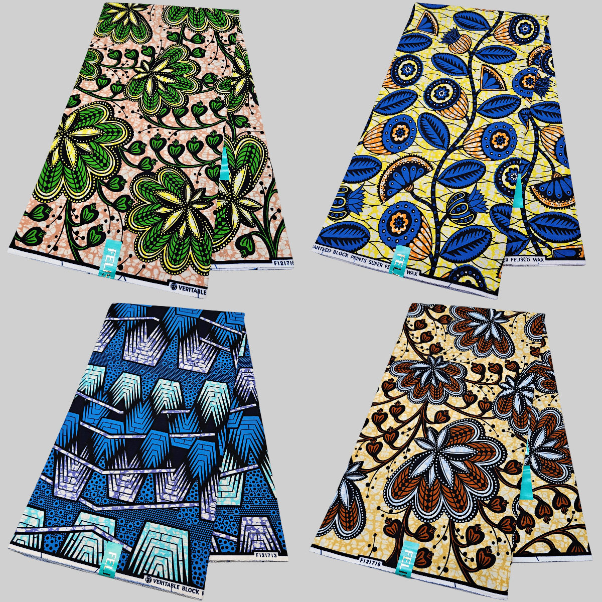非洲蜡染布棉布African Ankara wax cloth非洲花布