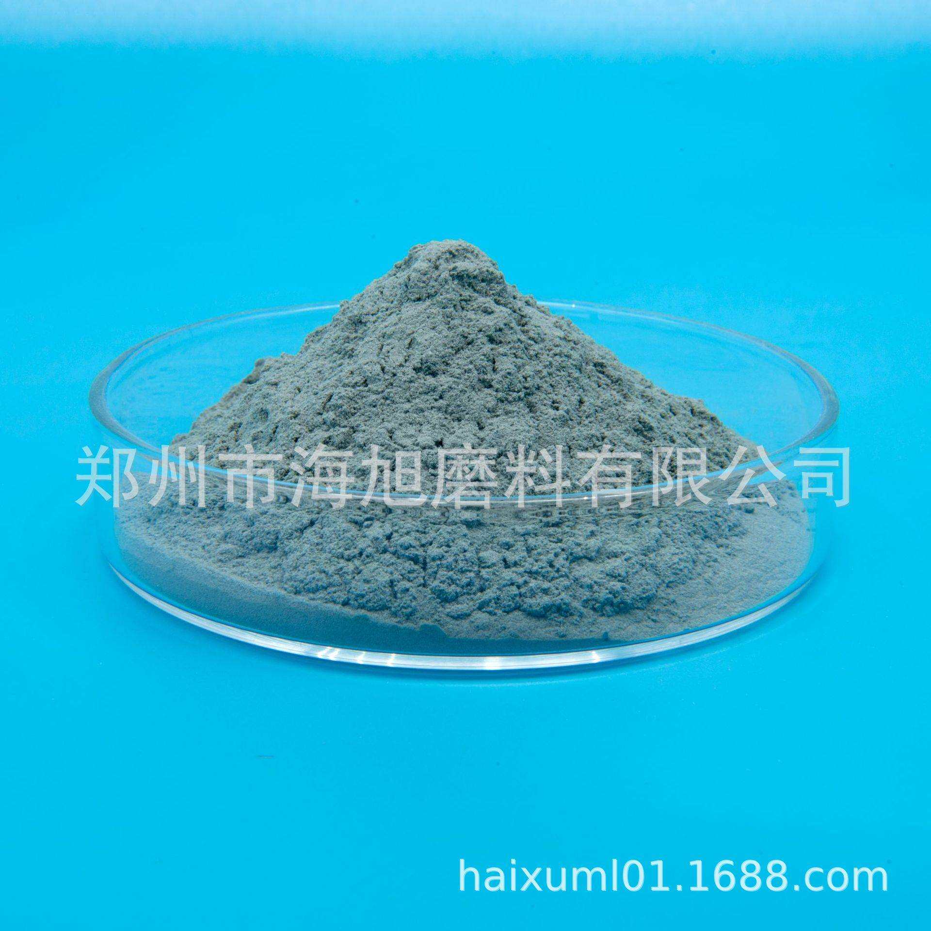 郑州海旭磨料供应绿碳化硅微粉陶瓷电子元件研磨用绿碳1200-4000