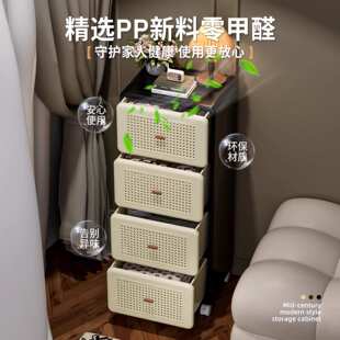 中古风收纳柜客厅卧室杂物整理置物柜入户门摆件抽屉式大容量鞋柜