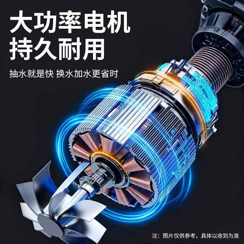 鱼缸换水神器全自动抽水泵电动吸便吸粪器鱼池洗沙吸水器自吸其他