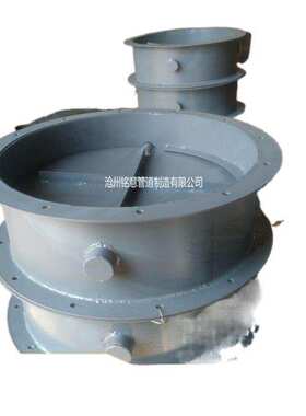 圆风门D-LD2000-41007 生产圆风门DN400 手动圆风门