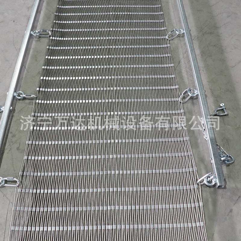 液压支架柔性防护网 煤矿不锈钢可伸缩绳网边坡防护用网可定制