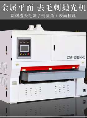 全自动金属打磨除锈机去毛刺台式电动砂带平面抛光机XDP-RRD