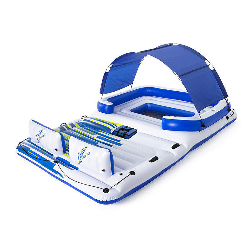 Bestway43105海洋乐园水上浮排 充气漂浮休息浮床 漂浮岛游泳水排