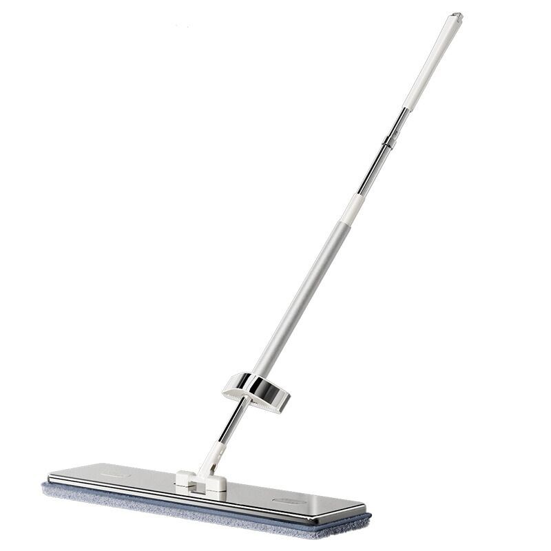 米有品家2e024新款不锈钢平板拖把大号家用钛晶一拖免手洗拖地神
