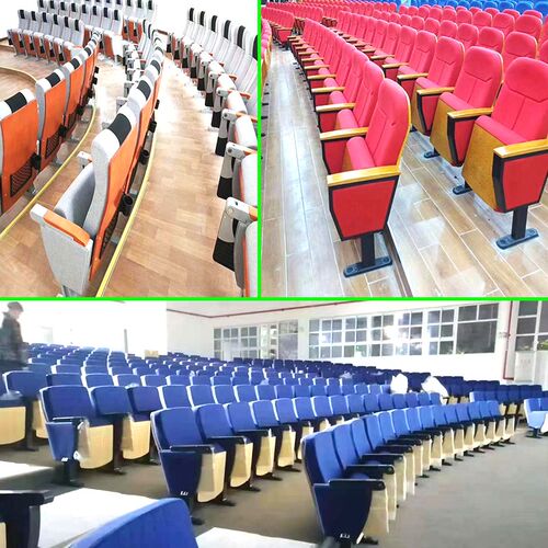 礼堂椅排椅c连排座椅报告厅影院学校阶梯多媒体剧院剧场塑壳会议