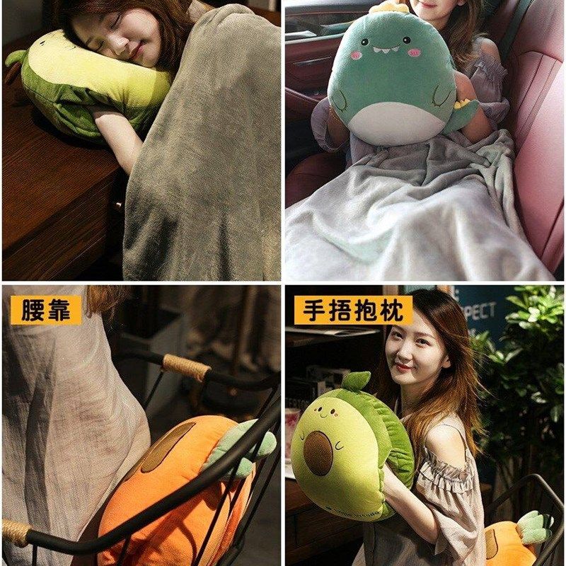 抱被枕两用抱枕盖毯办公室午休神器靠背被子小学生U午睡小毯子可,居家布艺,抱枕被,淘宝优惠券,粉丝福利购,淘宝优惠卷