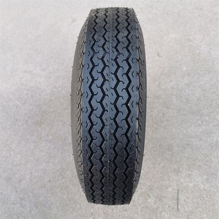 拖车轮胎4.80 8寸真空胎层载重胎轮毂钢圈48N0一8清障车劈木机轮