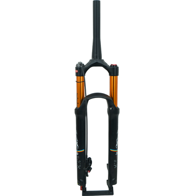 山地自行车前叉气叉锥椎管2627.B529寸阻尼线控肩控空气避震铝合