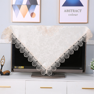 平板电视罩液晶挂式 电视n机套贡缎盖布32寸42寸48寸70寸55寸方巾