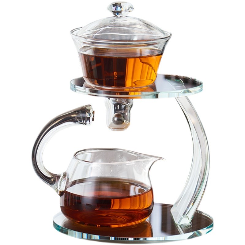 磁吸玻璃半全自动泡茶器茶具套装懒人泡茶神器X功夫茶杯多人