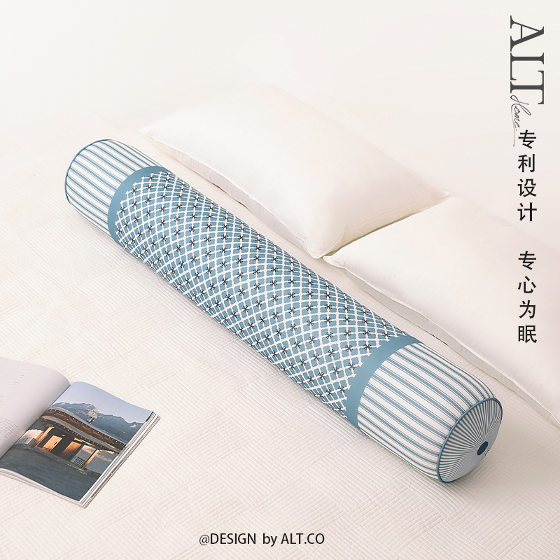冰丝凉感长条抱枕头女生睡觉专用夹腿侧睡男生Q款圆靠枕大人可拆