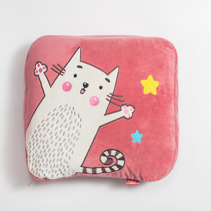 折叠抱枕被e子两用大号车载办公室午睡毯可收纳靠枕毛毯子二合一,居家布艺,抱枕被,淘宝优惠券,粉丝福利购,淘宝优惠卷