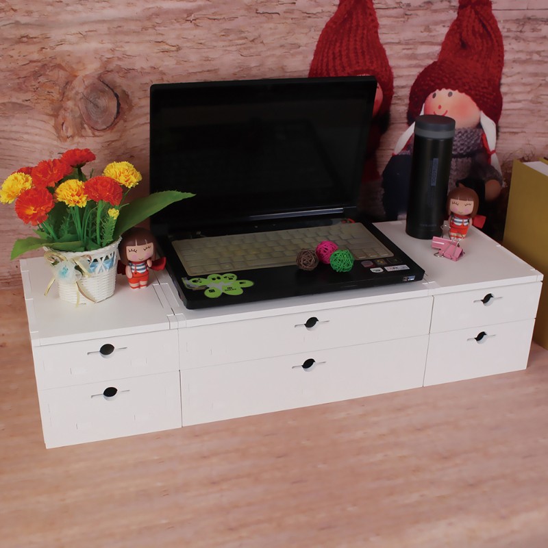 包邮自由b组合显示器增高架电脑显示屏托架桌面鼠键收纳架电脑架