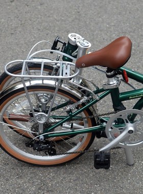 20寸22寸451大复古行折叠自行车d7d10小轮车后R货架座架衣包架尾