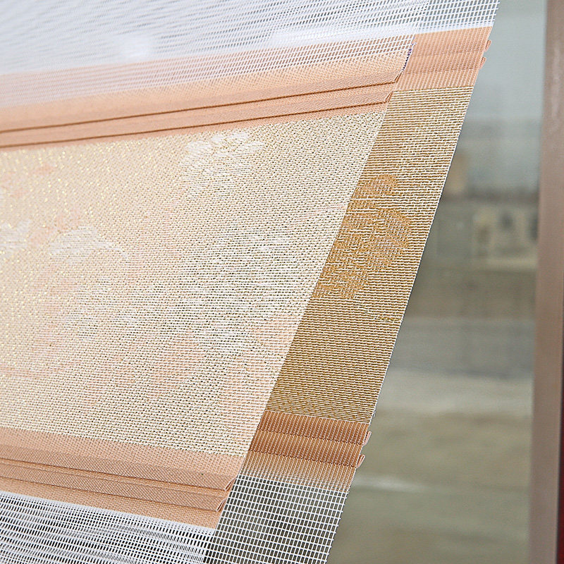 百叶窗帘卷帘窗帘成品遮光欧式窗帘高档办公室P柔纱帘厨房客厅窗