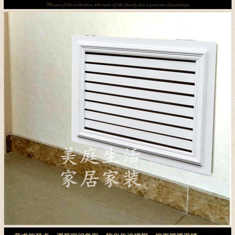 遮挡电源总开关电闸盒变电箱配电箱电表箱装O饰画实木美式推拉挂