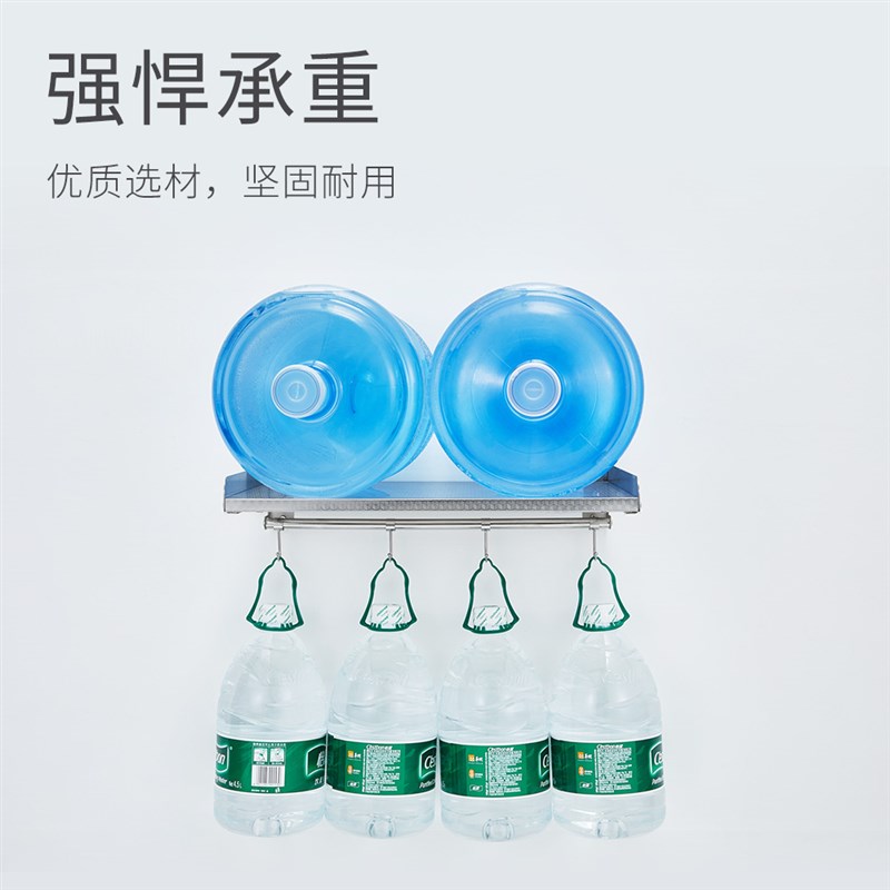 微波炉架子壁挂式304不锈钢多功能厨房墙上挂墙U置物架烤箱支架