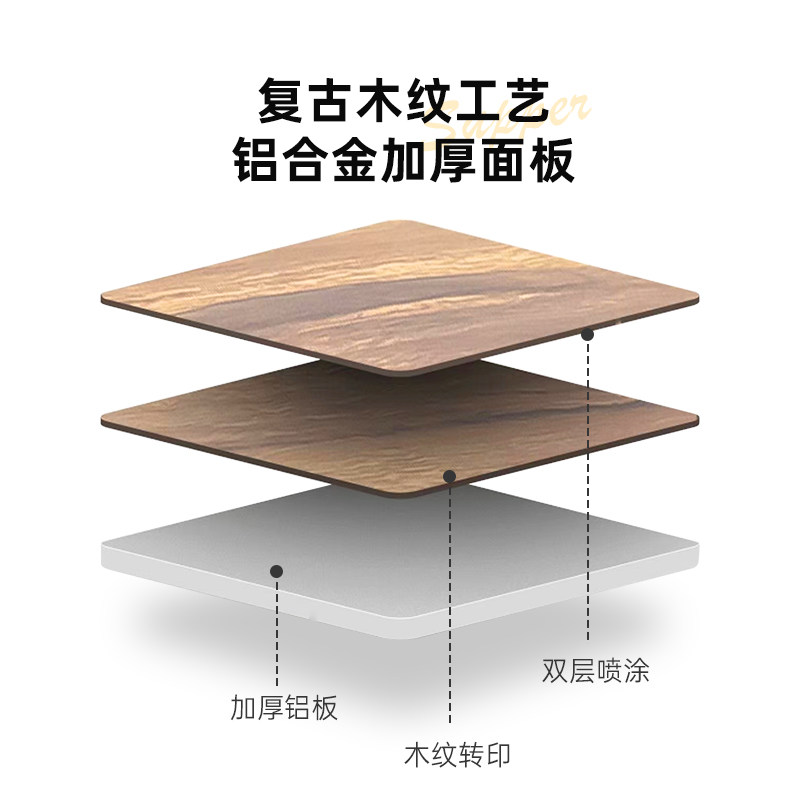 户外折叠桌铝合金蛋卷桌露营烧烤野餐休闲蛋卷Q桌户外桌椅组合套