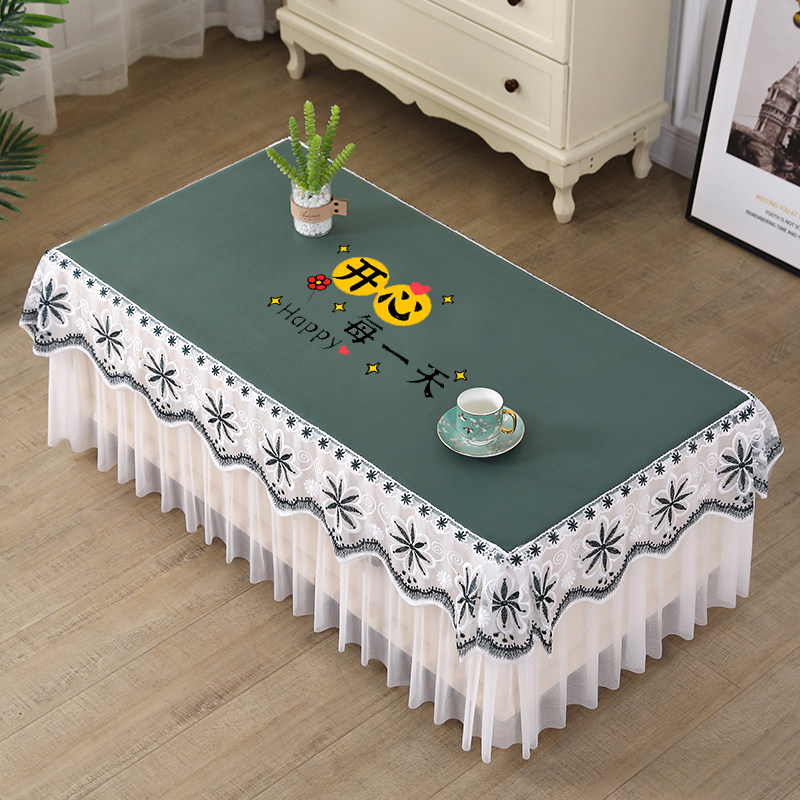 茶几桌布防水防油防烫免洗茶x几罩套皮革垫客厅电视柜防尘盖布台,居家布艺,茶几垫,淘宝优惠券,粉丝福利购,淘宝优惠卷