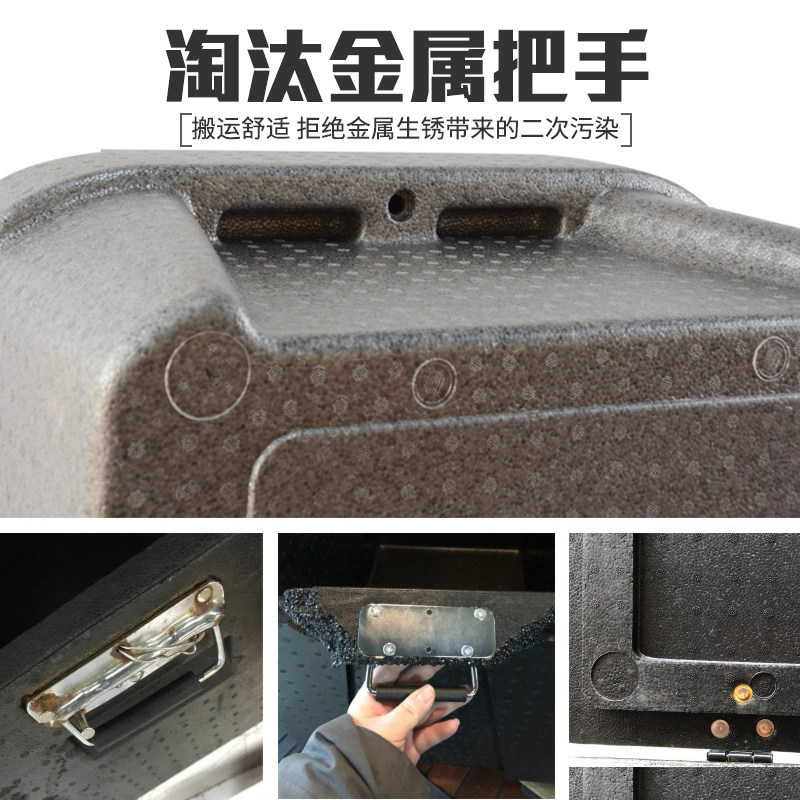 81L68L食堂保温箱eppv外卖箱送餐外送食品配送商用摆摊保温保冷箱