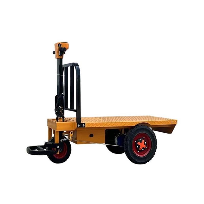 电动三轮平板车工地o拉砖拉货搬运车推车平板运输车养殖上料翻斗