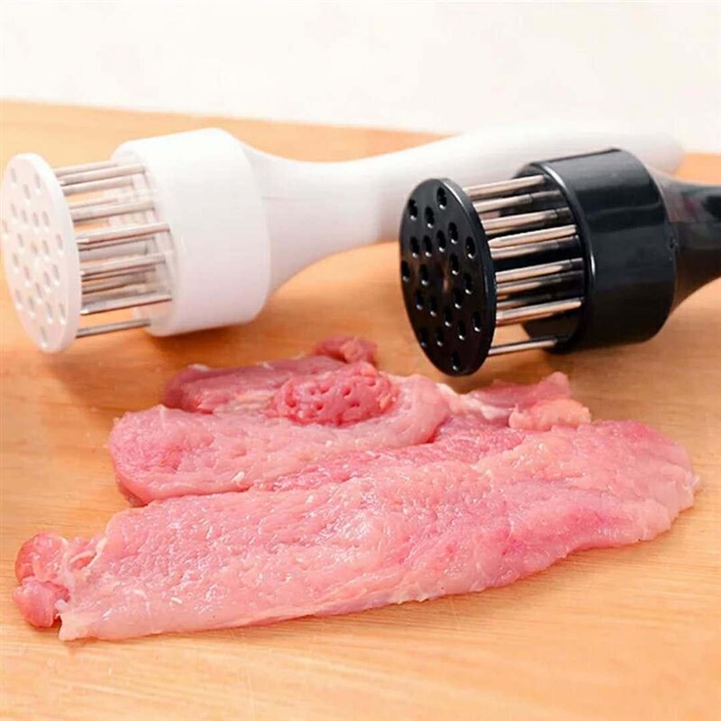 速发不锈钢松肉器钉猪皮猪肉锤扣肉叉肉插烧针插牛筋肉牛扒排工具