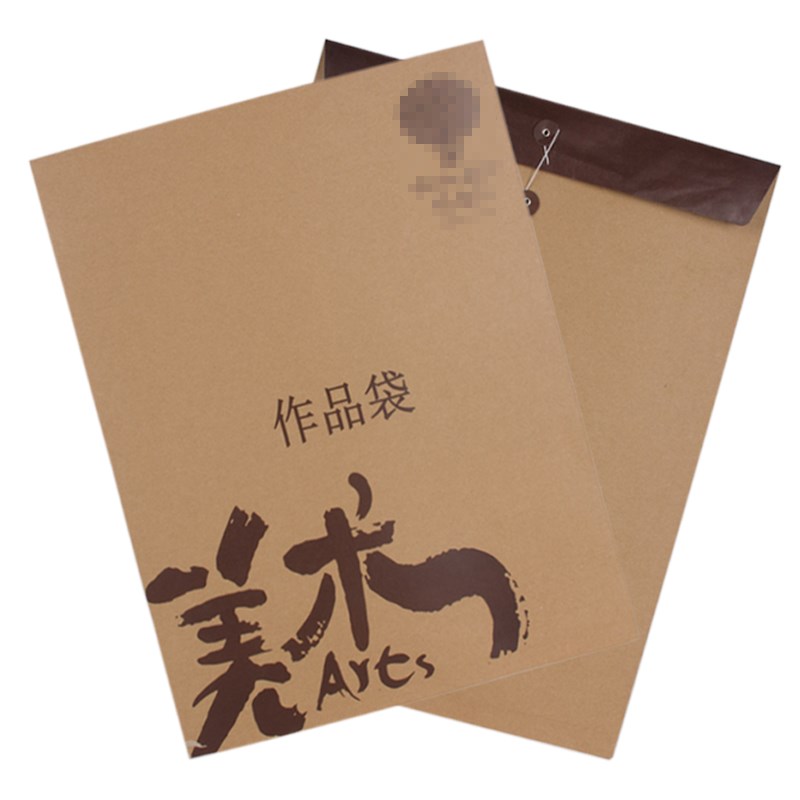 速发画室儿童画画绘画美术作品收纳袋4开a幼儿园文件袋大号 特大