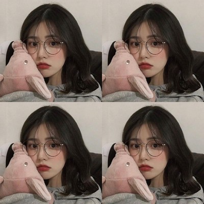 速发防蓝光辐射素数框有框颜护眼黑度可配近视平光镜