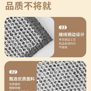 速发丝丝洗碗抹布厨房不沾丝污清洁金属清洁油双面银钢不新品