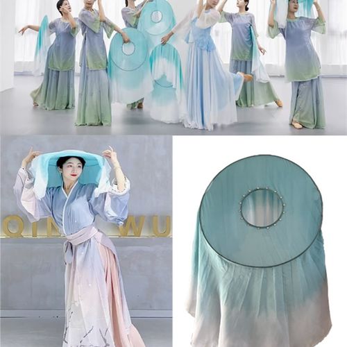 速发薇薇老师青衫烟雨客斗笠古典舞舞蹈道演表具考用艺专剧目