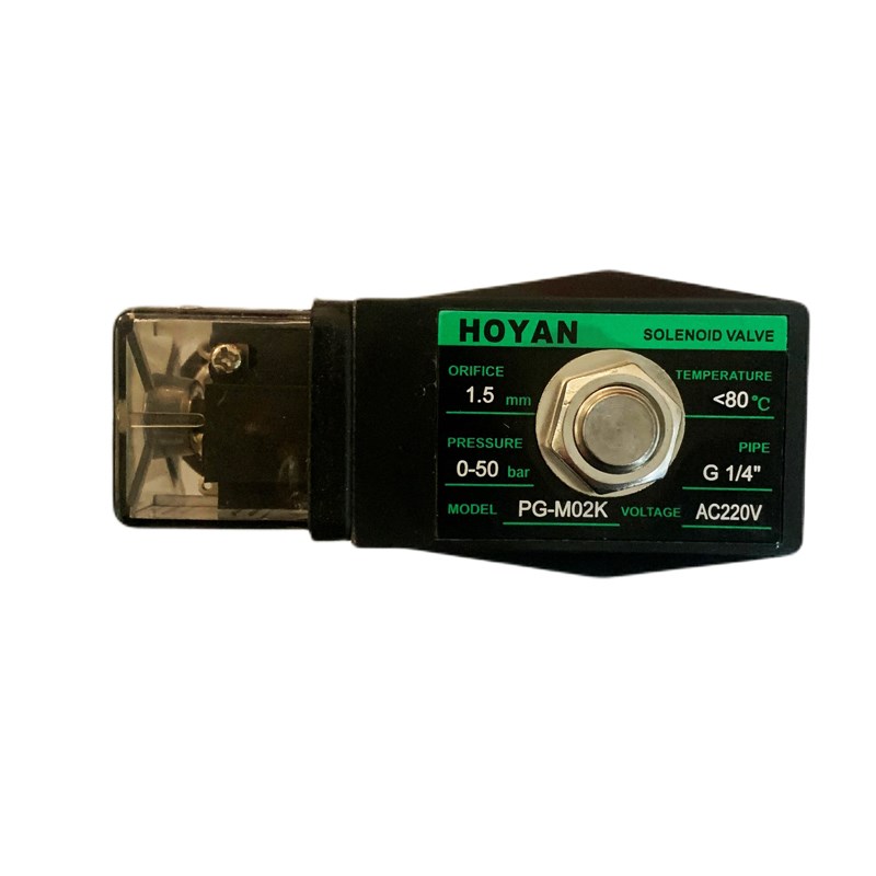 速发吹瓶空压机HOYA电磁阀PG-M02高 G1/4 80V空气压缩0K压PU2022