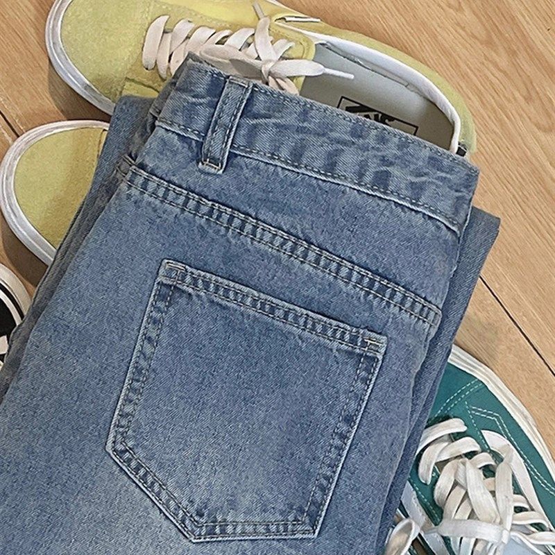 梨形身材裤子女春秋胖妹妹大码高腰显瘦窄版阔腿裤加绒直筒牛仔裤,女装/女士精品,牛仔裤,淘宝优惠券,粉丝福利购,淘宝优惠卷