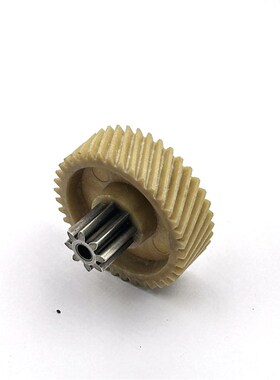 盆景碎纸机齿轮 盆景9905A/519碎纸机斜齿齿轮配件 上8下38齿