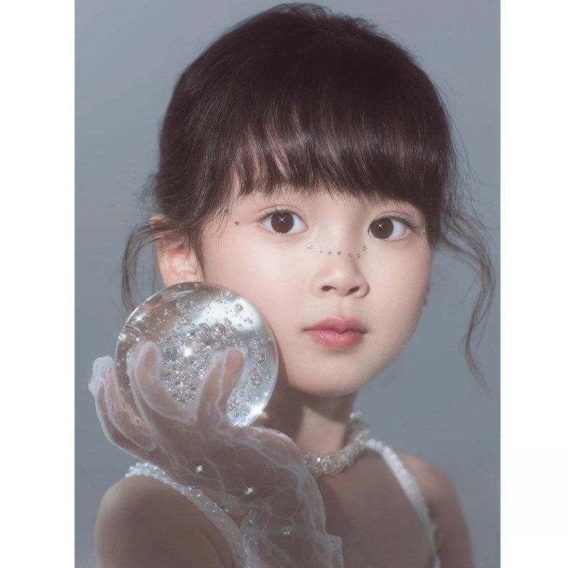 八音盒公主裙女童礼服轻奢儿童生日主持花童婚礼婚纱吊带公主裙冬