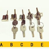 单舌锁芯 单舌锁芯插芯卫生间卧室内门锁锁芯 房门锁芯带尾巴老式