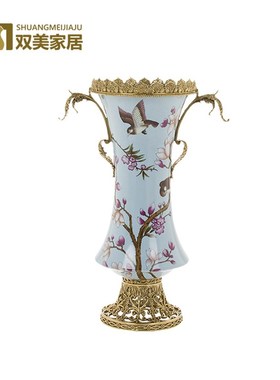 中式奢华摆件家饰软装搭配套装法式饰品北欧风餐边柜装饰品摆件