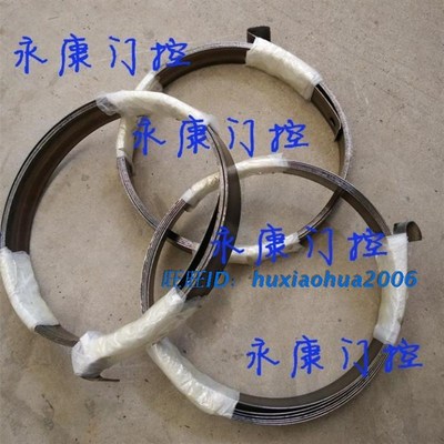 现货全新卷帘门弹簧 钢片 钢条长铁皮卷闸门弹簧片铁盘手动门弹簧