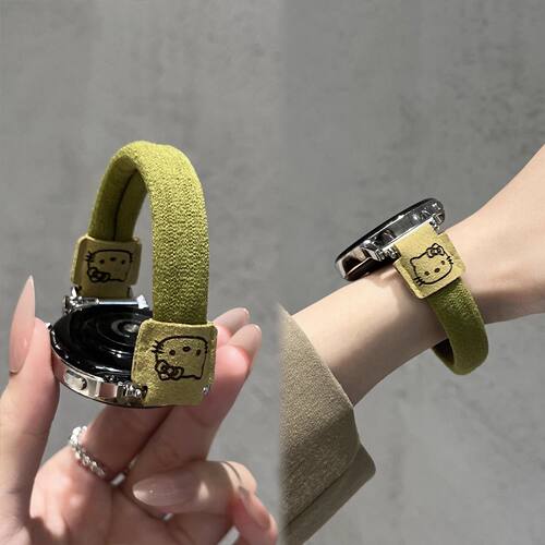 可爱小狗发圈GT6华为GT54手表表带弹力GT3pro新款watch5女fit适用