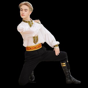 速发维吾族舞蹈演出服男士学生艺考考级人表练功新疆成练习演服装