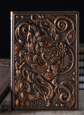 速发孔雀之PU务装年欧式商精公司本会礼物记事本手账本子